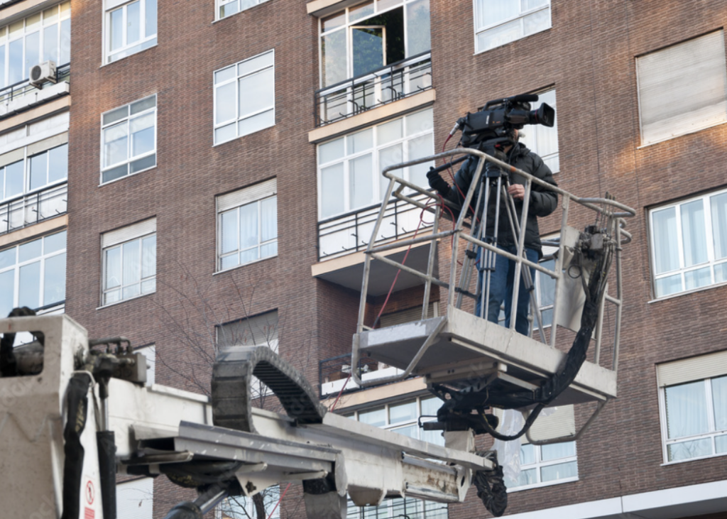 Palazzani North America Spider Lifts Aerial Platform for Sales Aerial Lifts for Film and TV Production