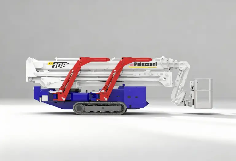 Palazzani North America Spider Lifts Aerial Platform for Sales TZ 108 view from a side