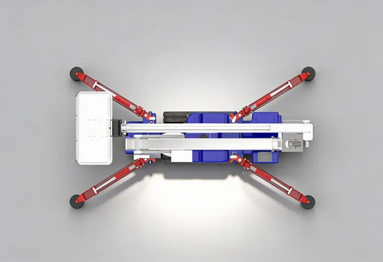 Palazzani North America Spider Lifts Aerial Platform for Sales TZX 550 closed view from the top