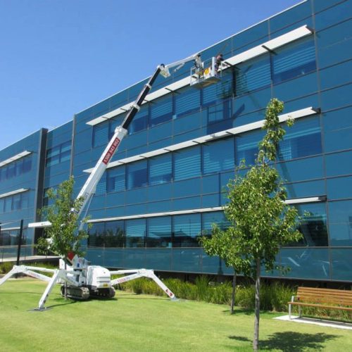 Palazzani North America Spider Lifts Aerial Platform for Sales TSJ window cleaning in Melbourne
